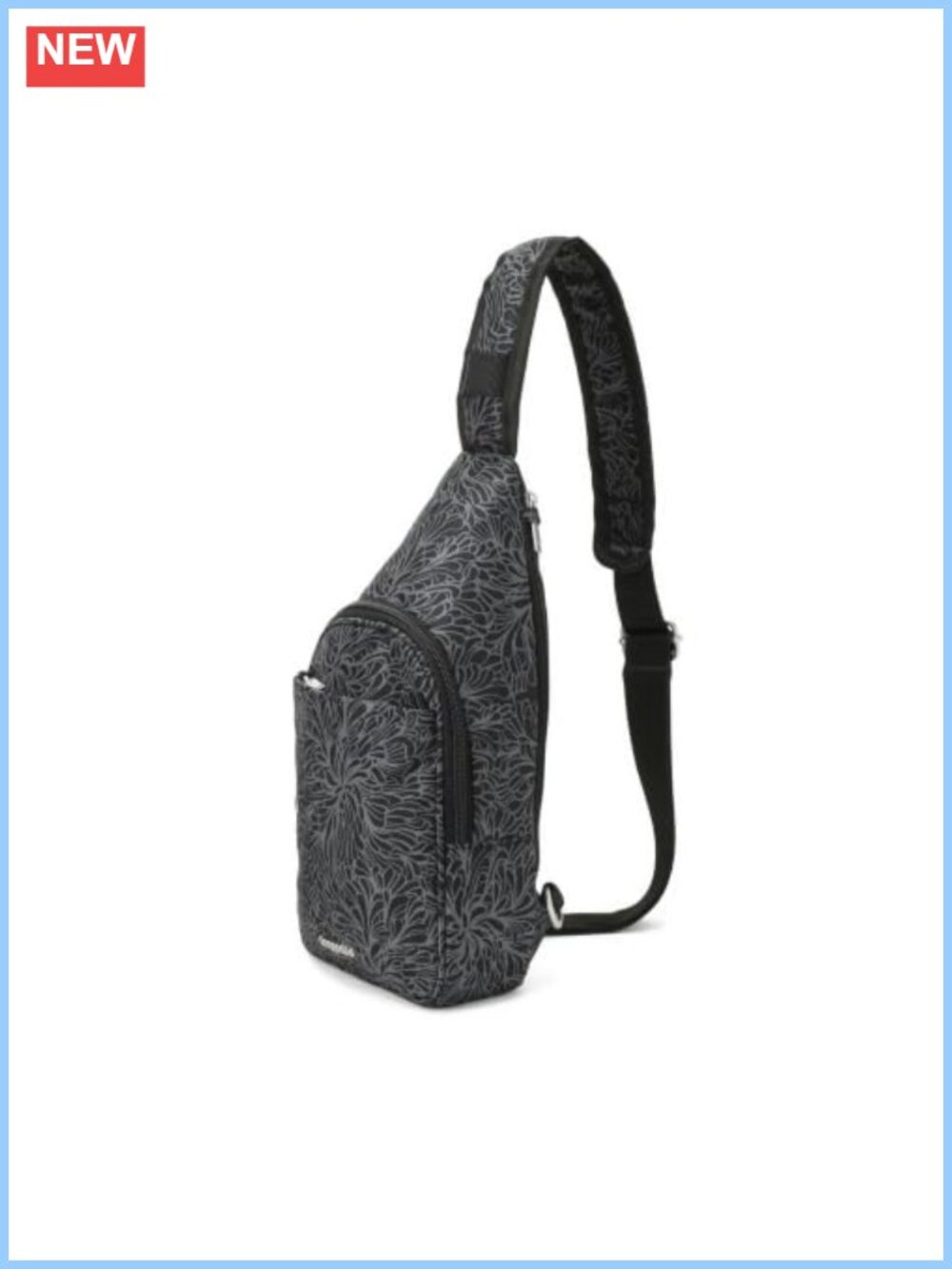 Anti-Theft Sling Crossbody Bag Water Repellent RFID Travel Purse